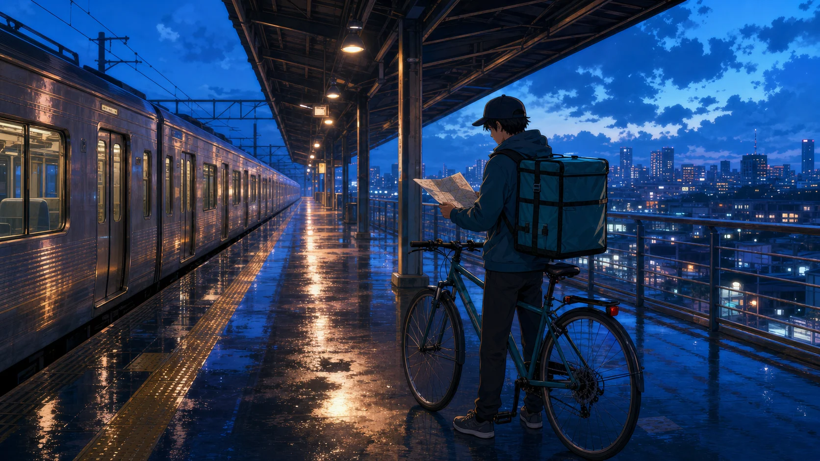 Anime-Kunst aus einem Textprompt generieren
