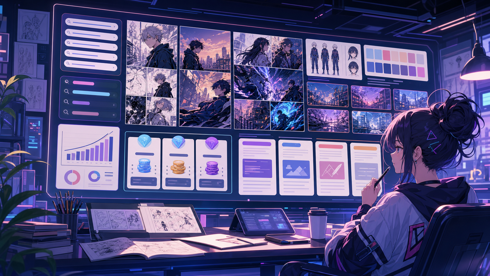 Creator guide board