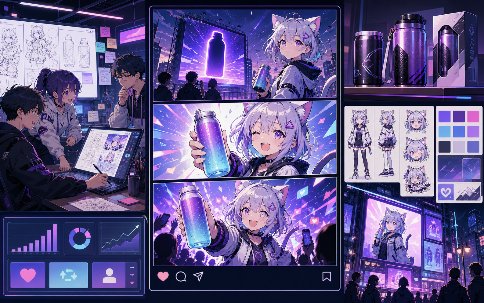 Mascot Launch comic case