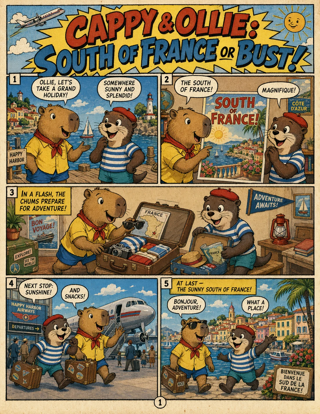 Spud and Garlic in Provence, published ChatGPT Images 2.0 example