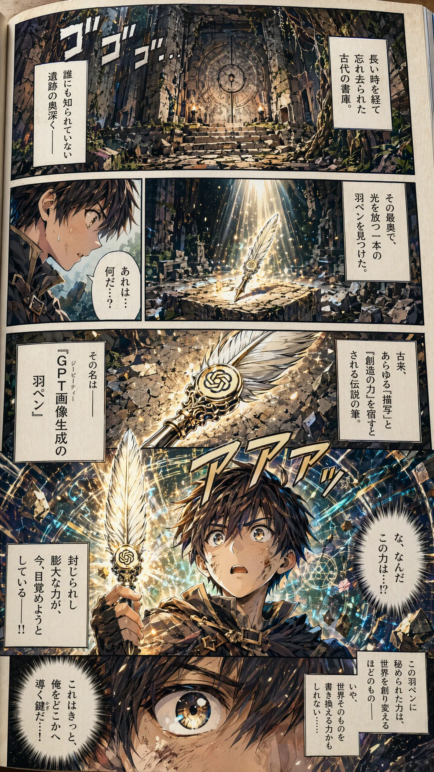 Cyber noir manga prompt preview